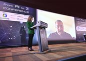 Μαρία Σαράφογλου, Δημοσιογράφος - Παρουσιάστρια, ΑΝΤ1 TV σε διαδικτυακή σύνδεση με τον Massimo Gherardi, CEO & Ιδρυτής @Point Break Security GmbH 