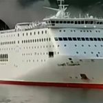 Ηγουμενίτσα: Φωτιά σε πλοίο με εκατοντάδες επιβάτες 