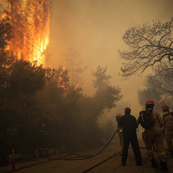 Βιβλική καταστροφή από τις ανεξέλεγκτες πυρκαγιές σε Κινέτα και Ανατολική Αττική