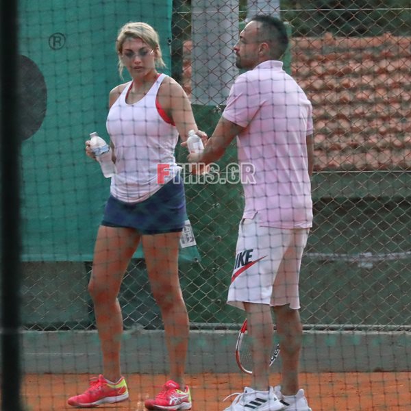Paparazzi! Για τένις η Κωνσταντίνα Σπυροπούλου με τον σύντροφό της Βασίλη Σταθοκωστόπουλο