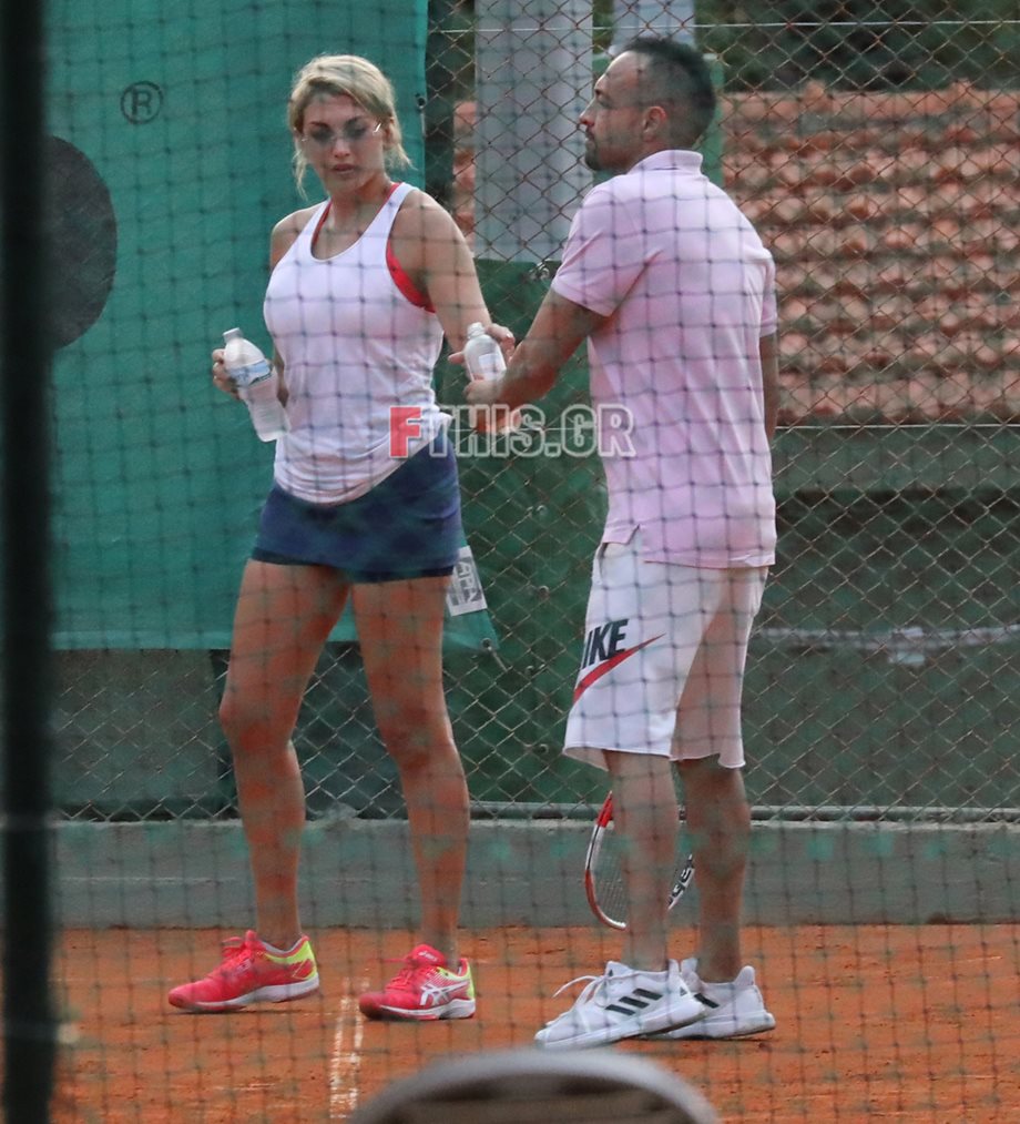Paparazzi! Για τένις η Κωνσταντίνα Σπυροπούλου με τον σύντροφό της Βασίλη Σταθοκωστόπουλο