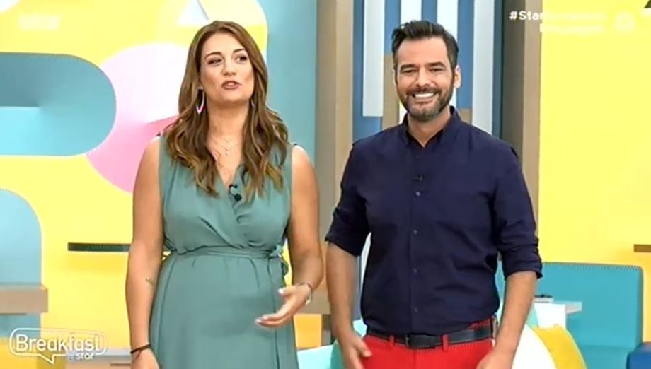 Breakfast@Star: Η Ελίνα Παπίλα και ο Γιώργος Καρτελιάς έκαναν πρεμιέρα στο Star