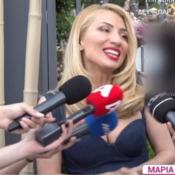 Μαρία Ηλιάκη: Η βάφτιση της κόρης της και η απάντηση όταν τη ρώτησαν γιατί δεν κάλεσε τον Νίκο Μουτσινά