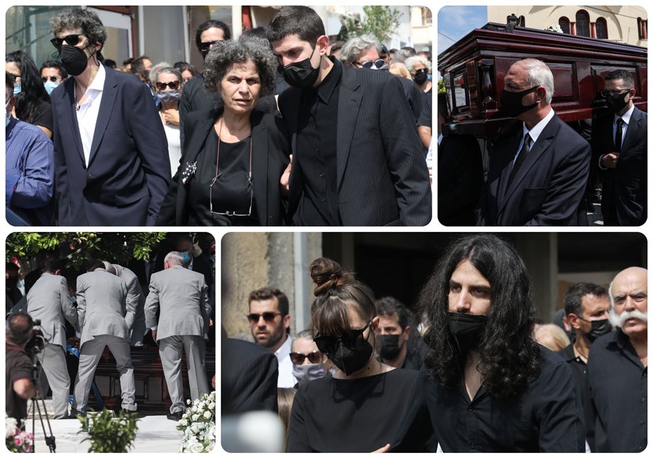 Μίκης Θεοδωράκης: Η κηδεία του σπουδαίου μουσικοσυνθέτη (φωτογραφίες)