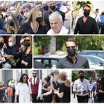 Τόλης Βοσκόπουλος: Όλες οι φωτογραφίες από την κηδεία του