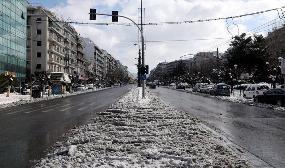 Κακοκαιρία Φίλιππος - Αττική: Αυτοί είναι οι δρόμοι που χρειάζεται προσοχή λόγω χιονιού - Αναλυτικός χάρτης