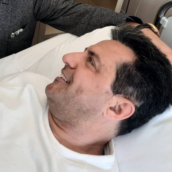 Ευχάριστα νέα για τον Κωνσταντίνο Αγγελίδη: Η ανάρτηση της Εβελίνας Βαρσάμη μετά το κρίσιμο χειρουργείο