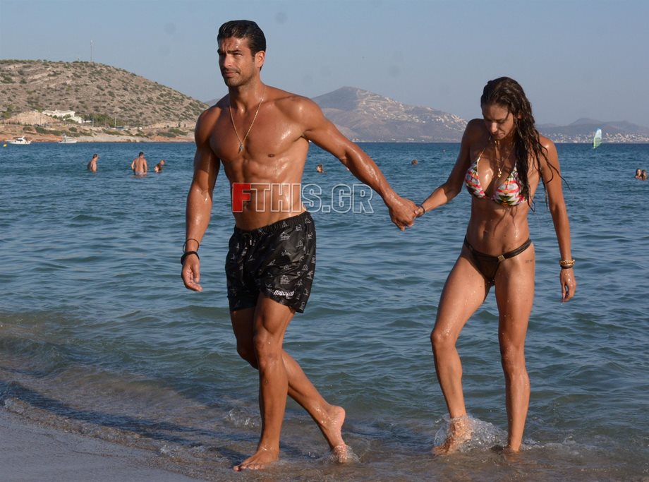 Paparazzi: Η Νίκος Αναδιώτης πιο fit από ποτέ στην παραλία με την κούκλα σύζυγό του