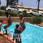 Ειρήνη Κολιδά - Όλγα Πηλιάκη: Παιχνίδια με τους γιους τους σε πισίνα της Ρόδου