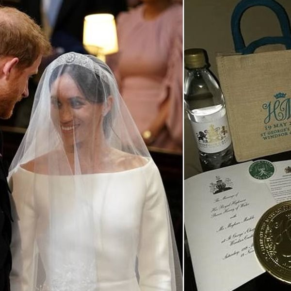 Οι προσκεκλημένοι του πρίγκιπα Χάρι και της Μέγκαν Μαρκλ ξεπουλούν τα ενθύμια του γάμου στο eBay!