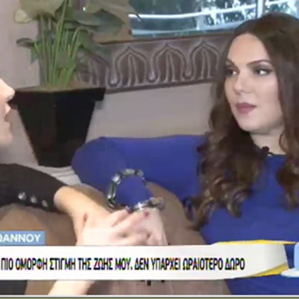 Ελεάνα Παπαϊωάννου: Μιλά on camera , σε προχωρημένη εγκυμοσύνη, για τον γάμο της και τον άνδρα της ζωής της!