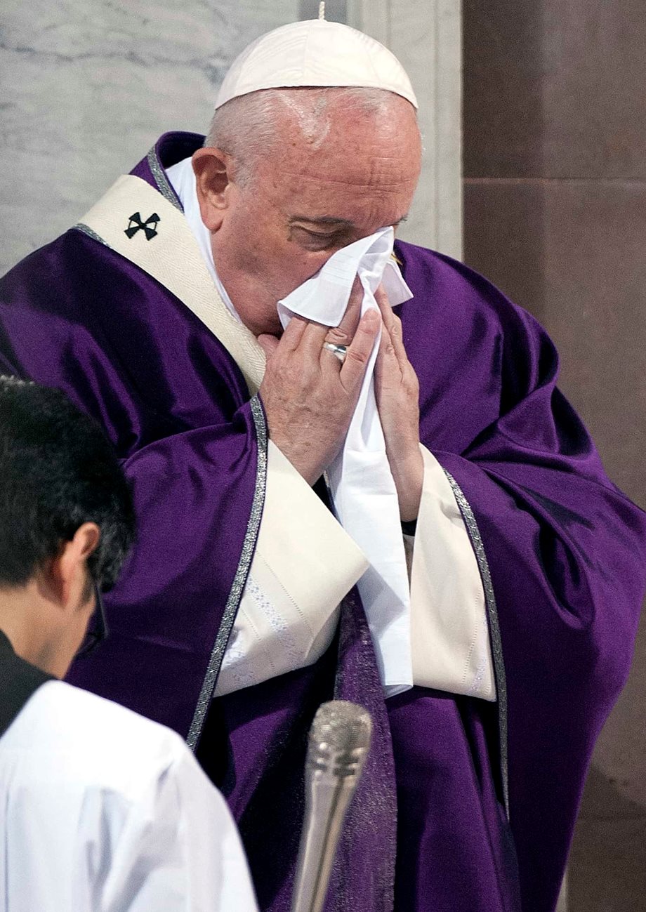 Ο Πάπας Φραγκίσκος υπεβλήθη σε τεστ για κορονoϊό: Αυτά είναι τα αποτελέσματα