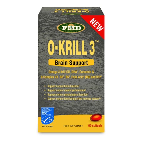 Το O-Krill 3 ™ Brain Support "θρέφει" το μυαλό! Επιλέξτε το και θα μας θυμηθείτε