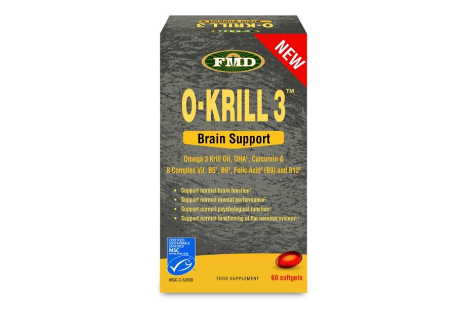 Το O-Krill 3 ™ Brain Support "θρέφει" το μυαλό! Επιλέξτε το και θα μας θυμηθείτε