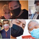 21 + 1 Έλληνες celebrities ποζάρουν φορώντας μάσκες προστασίας από τον κορονοϊό