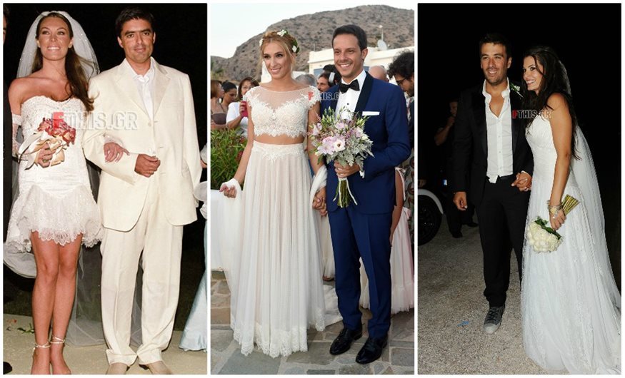 9 + 1 αξέχαστοι γάμοι της ελληνικής showbiz