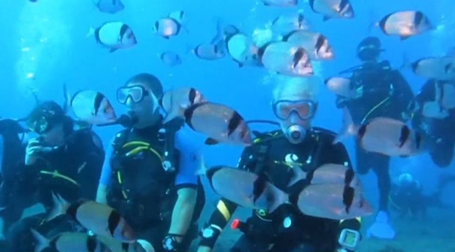 Κύπρος: 96χρονος γιόρτασε τα γενέθλιά του κάνοντας scuba diving! (Βίντεο)