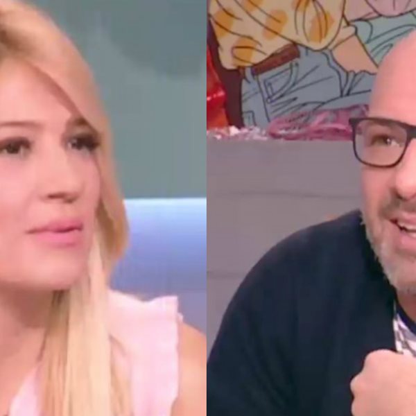 Νίκος Μουτσινάς: Η on air αναφορά στο... νυφικό της Φαίης Σκορδά και η αντίδρασή της