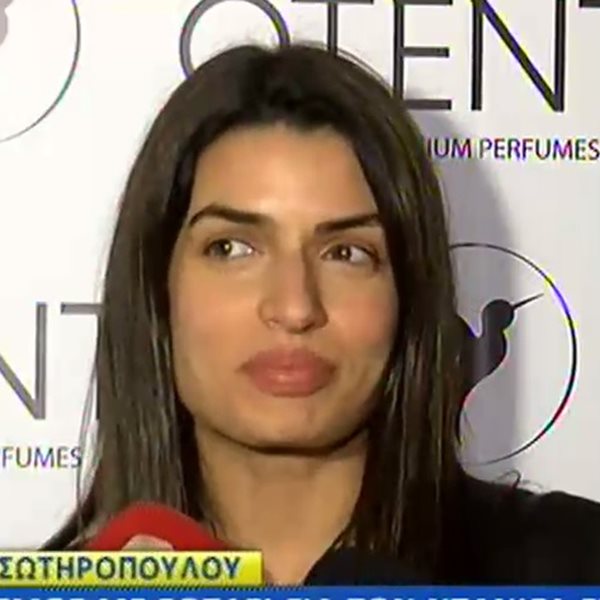 Τόνια Σωτηροπούλου: Δείτε πώς αντέδρασε όταν άκουσε το όνομα του Κωστή Μαραβέγια από τους δημοσιογράφους!