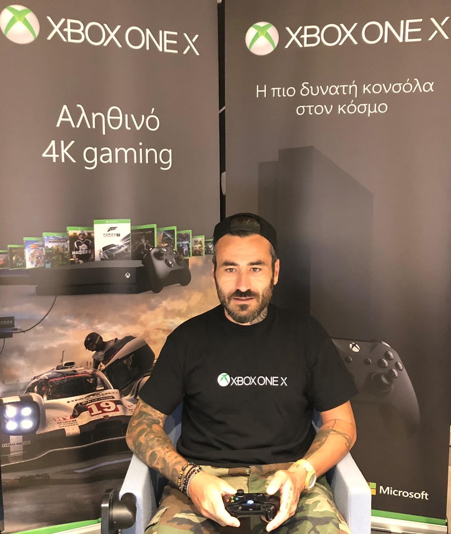 Ο Γιώργος Μαυρίδης παρουσιαστής στο Xbox Arena Festival powered by Πλαίσιο!