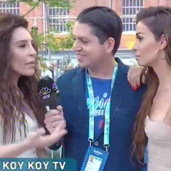 Eurovision 2018: Ελένη Φουρέιρα και Γιάννα Τερζή μίλησαν μαζί στην κάμερα