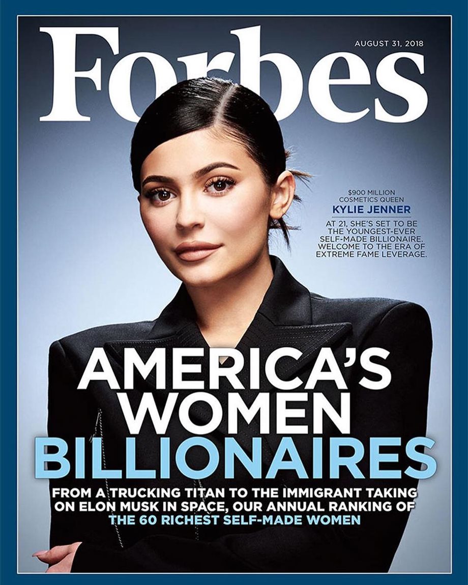 Τι κι αν είναι μόλις 20 ετών, η Kylie Jenner βρίσκεται ήδη στη λίστα Forbes! Δείτε αναλυτικά την περιουσία της