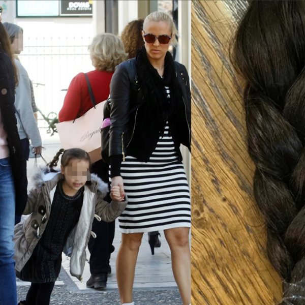 Η κόρη της Έλενας Ασημακοπούλου και του Μπρούνο Τσιρίλο συγκινεί: Έκοψε τα μαλλιά της για καλό σκοπό!