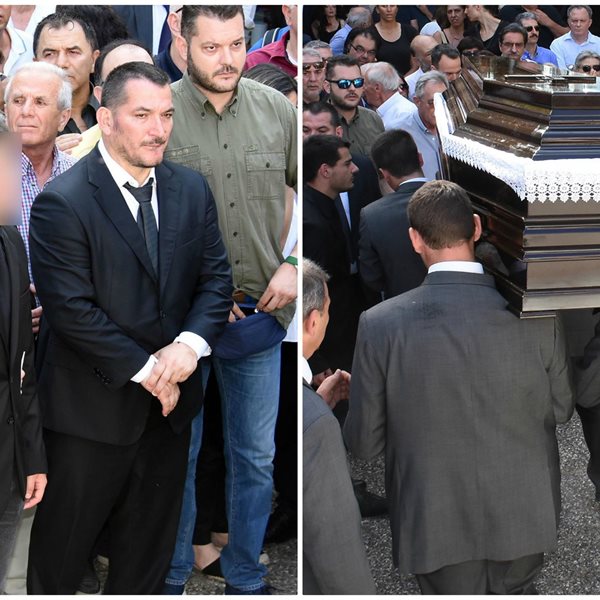 Το "τελευταίο αντίο" στην Αναστασία Σδούγκου: Δείτε φωτογραφίες από την κηδεία της συζύγου του Πύρρου Δήμα