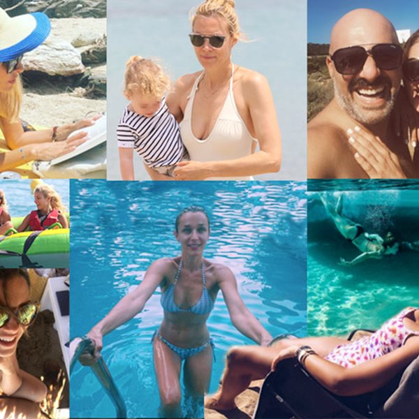 Οι Έλληνες celebrities ξεκίνησαν τις διακοπές τους - Οι φωτογραφίες από τα μαγευτικά τοπία και οι ανέμελες στιγμές 