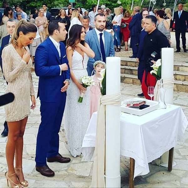 Η Ελένη Καρποντίνη και ο Βασίλης Λιάτσος παντρεύτηκαν: Δείτε το πρώτο video από τον γάμο τους!