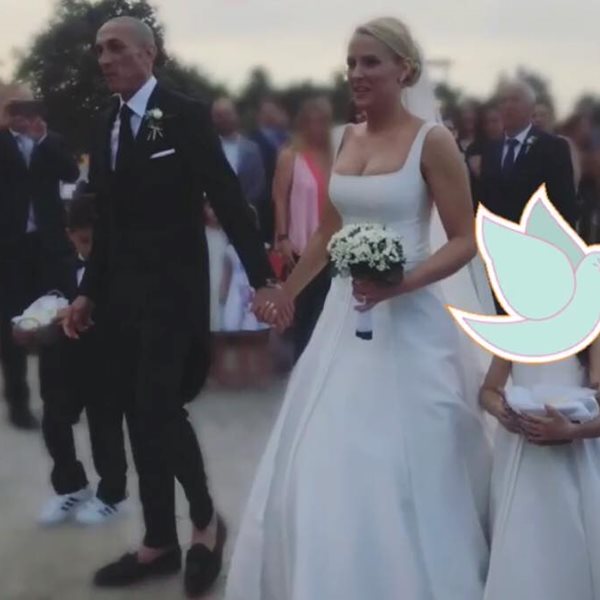 Έλενα Ασημακοπούλου - Μπρούνο Τσιρίλο: Τα πρώτα πλάνα από τον θρησκευτικό γάμο τους!