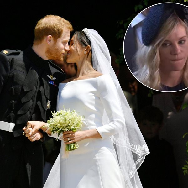Οι γκριμάτσες ζήλιας της πρώην του Πρίγκιπα Χάρι στον βασιλικό γάμο έγιναν viral!