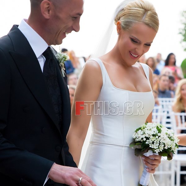 Η Έλενα Ασημακοπούλου και ο Μπρούνο Τσιρίλο παντρεύτηκαν - Το φωτογραφικό άλμπουμ του γάμου τους!