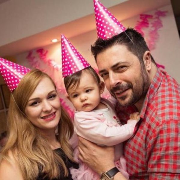 Γιώργος Χειμωνέτος: Η κόρη του έγινε δύο χρονών! Το πάρτι για την Αρμονία του