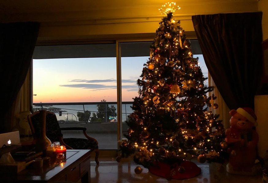 Διάσημη Ελληνίδα μας δείχνει το εντυπωσιακό Χριστουγεννιάτικο δέντρο που στόλισε στο σπίτι της!