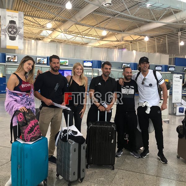 Nomads: Δείτε πρώτοι τους νέους παίκτες στο αεροδρόμιο, λίγο πριν αναχωρήσουν για Μαδαγασκάρη