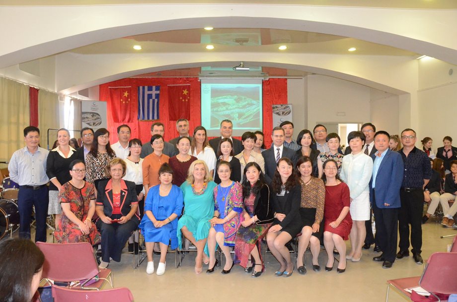 Φωτογραφίες από την τελετή αποχαιρετισμού Κινεζικής αποστολής εκπαιδευτικών από την Hangzhou της Κίνας