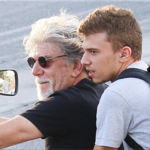 Γιάννης Βούρος: Βόλτα με τη μηχανή μαζί με τον δεκαεννιάχρονο γιο του!