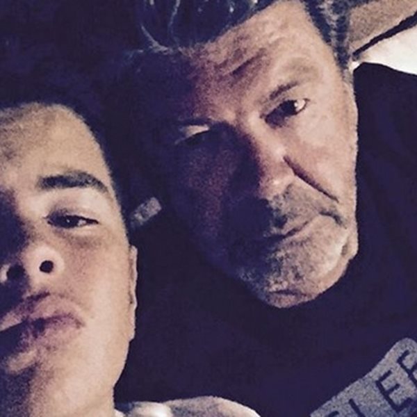Γιάννης Λάτσιος: Ποζάρει με τον 15χρονο γιο του, Άγγελο, ανήμερα της Πρωτοχρονιάς!