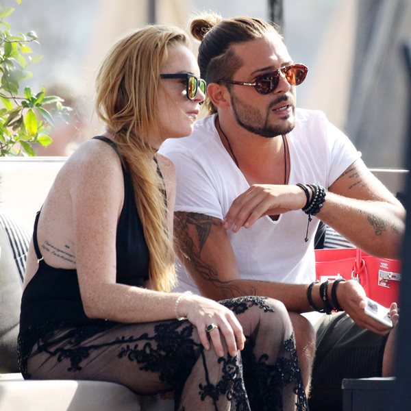 Lindsay Lohan: Νέες φωτογραφίες από το νέο ειδύλλιο της με τον Έλληνα επιχειρηματία