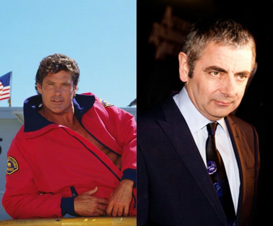 Στην Ελλάδα οι Rowan Atkinson και David Hasselhoff