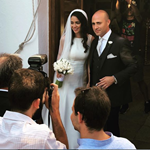 Κωνσταντίνος Μπογδάνος-Έλενα Καρβέλα: Οι πρώτες φωτογραφίες από τον εντυπωσιακό τους γάμο στη Νάξο 