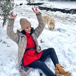 Άννα Αμανατίδου: Ποζάρει από το χιονισμένο τοπίο μαζί με τον σύντροφό της