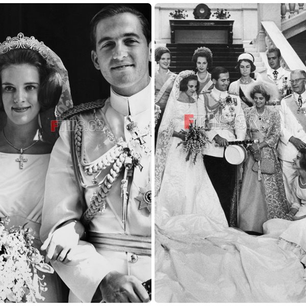 Vintage κομψότητα: Βρέθηκε το νυφικό της Άννας Μαρίας 59 χρόνια μετά τον γάμο της με τον τέως βασιλιά Κωνσταντίνο