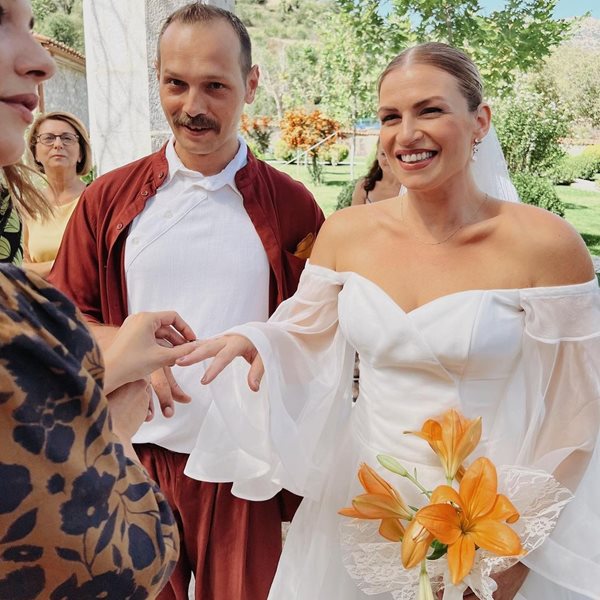 Ειρήνη Ψυχράμη- Λάμπρος Κτεναβός: Παντρεύτηκαν και βάφτισαν τον γιο τους (Φωτογραφίες) 