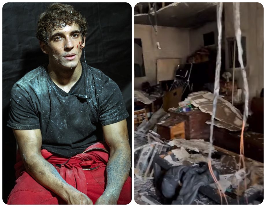 Miguel Herran: Κάηκε το σπίτι του Ρίο από το “La Casa de Papel” - Πήδηξε από το παράθυρο για να σωθεί