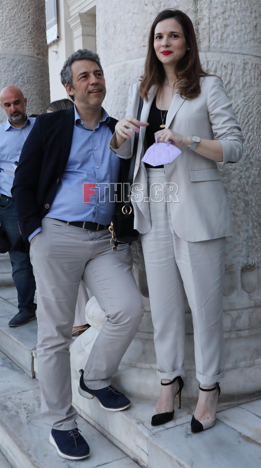 Ευγενία Δημητροπούλου: Σπάνια δημόσια εμφάνιση με τον σύζυγό της, Στέλιο Βλατάκη (Φωτογραφίες)