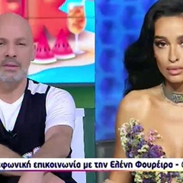 Νίκος Μουτσινάς: Η Ελένη Φουρέιρα έκανε τηλεφωνική παρέμβαση στην τελευταία του εκπομπή 