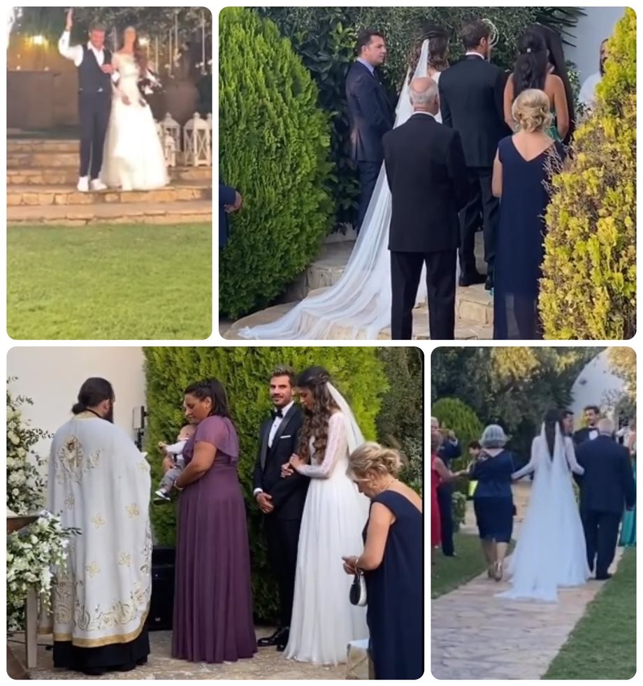 Άκης Πετρετζίκης: Δημοσίευσε βίντεο από το γάμο του με την Κωνσταντίνα Παπαμιχαήλ και τη βάφτιση του γιου τους 