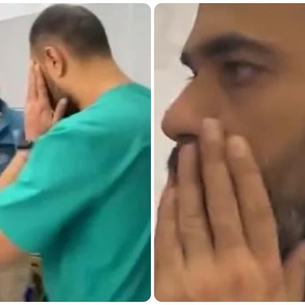 Βίντεο που ραγίζει καρδιές: Η τραγική στιγμή που Παλαιστίνιος γιατρός αναγνωρίζει το νεκρό παιδί του